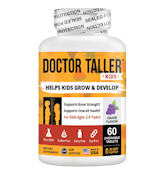 Doctor Taller Kids - Help Kids Healthy Growth with Multivitamins and Multiminerals - 60 Vegan Chewable Tablets